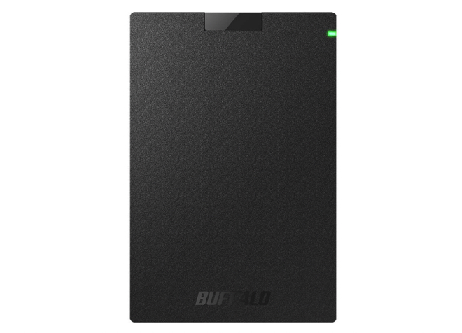 【HDD】バッファロー(BUFFALO) ポータブルHDD 2TB HD-PGAC2U3-BA